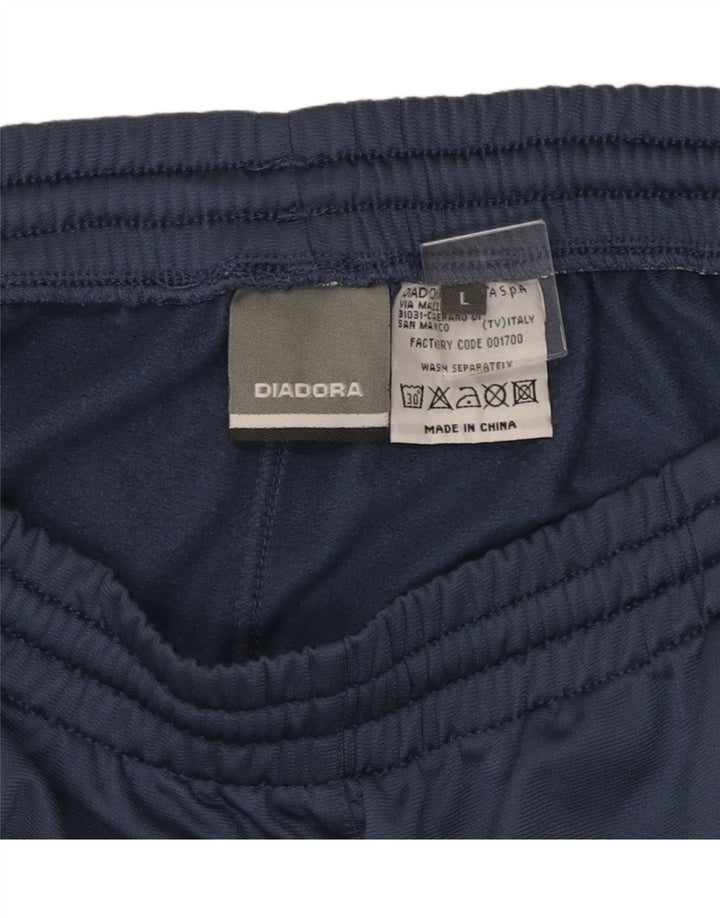 Diadora muške trenirke Hlače Joggers Veliki tamnoplavi poliester
