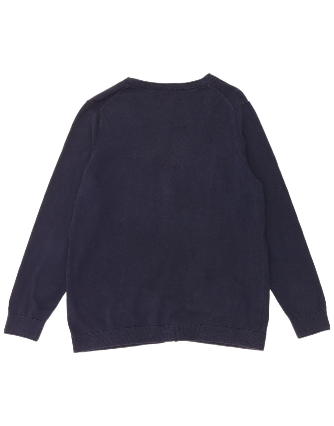 TOMMY HILFIGER ženski kardigan pulover UK 18 XL tamnoplavi pamuk