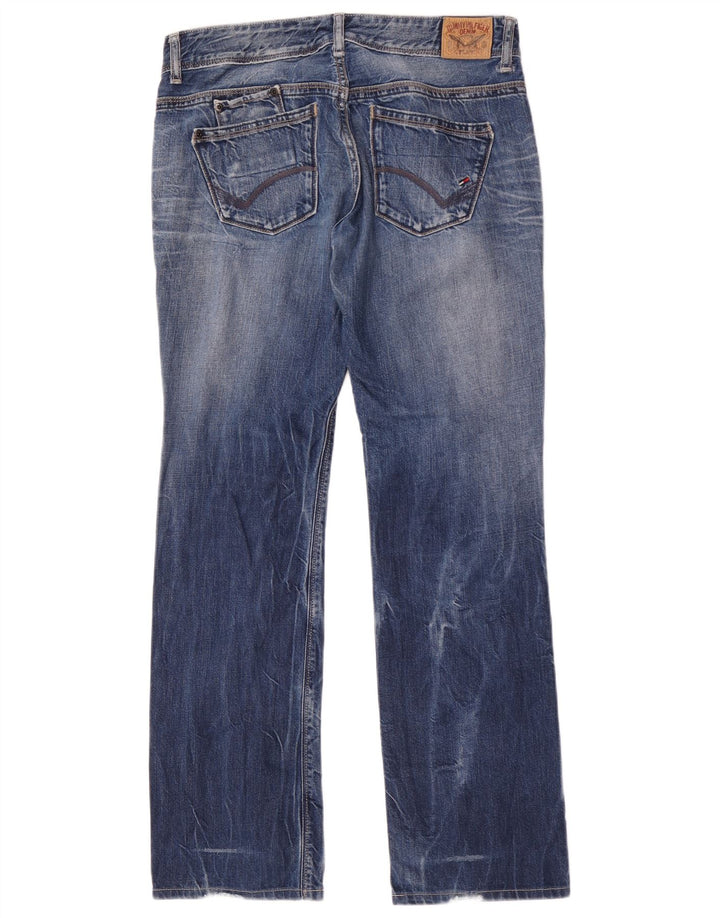 Tommy Hilfiger ženske Ruby ravne traperice W30 L32 plavi pamuk