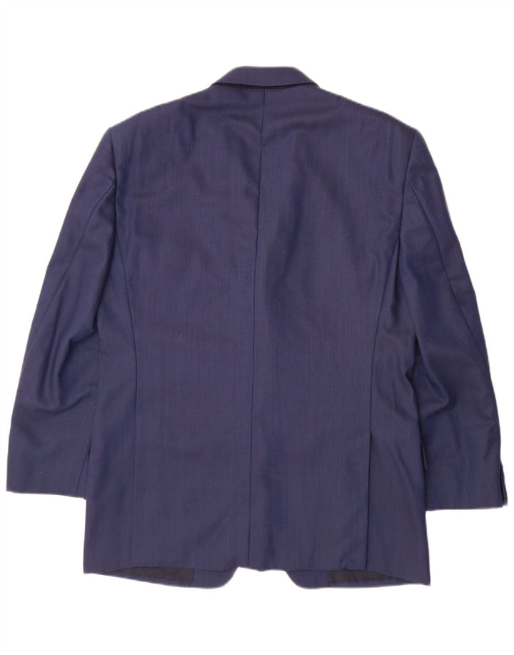 EMANUEL UNGARO Muška jakna s 3 gumba IT 50 Large tamnoplava