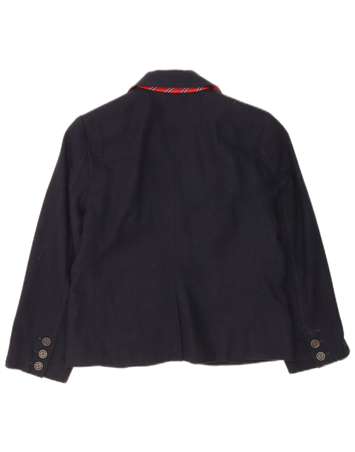 Abercrombie & Fitch Ženska jakna sa 2 gumba UK 12 srednje tamnoplava