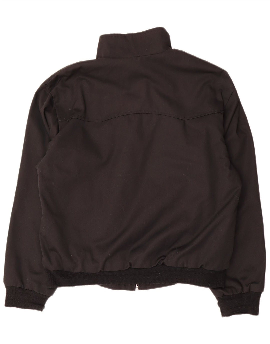 Vintage muška bomber jakna UK 38 srednji crni poliester