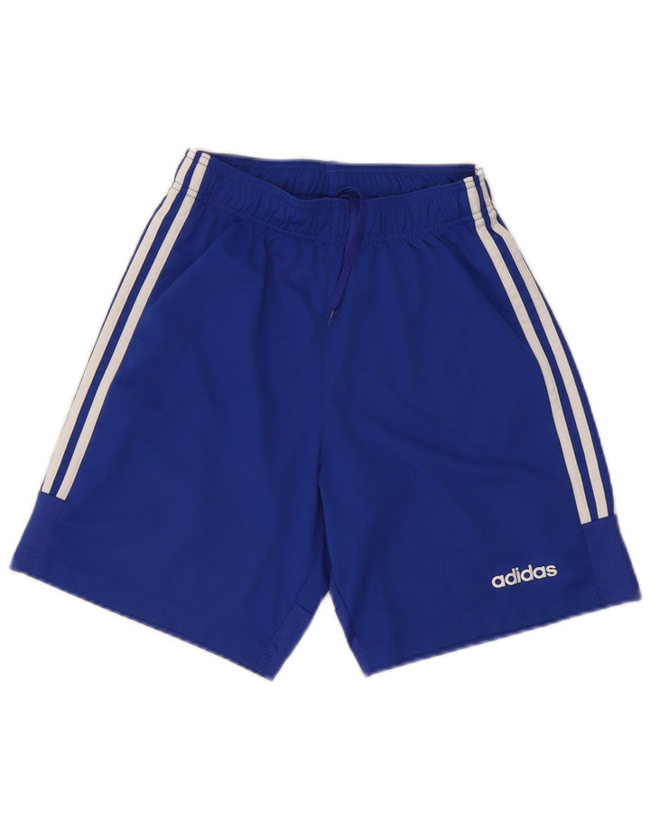 Adidas muške sportske kratke hlače Climalite Male plave poliesterske