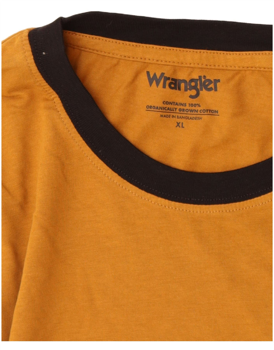WRANGLER Muška majica XL Smeđi pamuk
