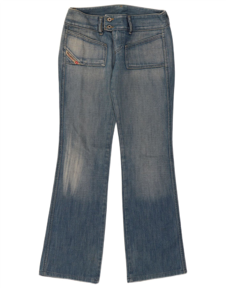 Diesel Ženske Bootcut traperice W26 L30 Plavi pamuk