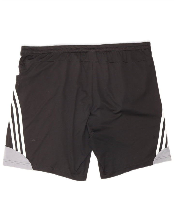ADIDAS muške sportske kratke hlače XL crni poliester u boji