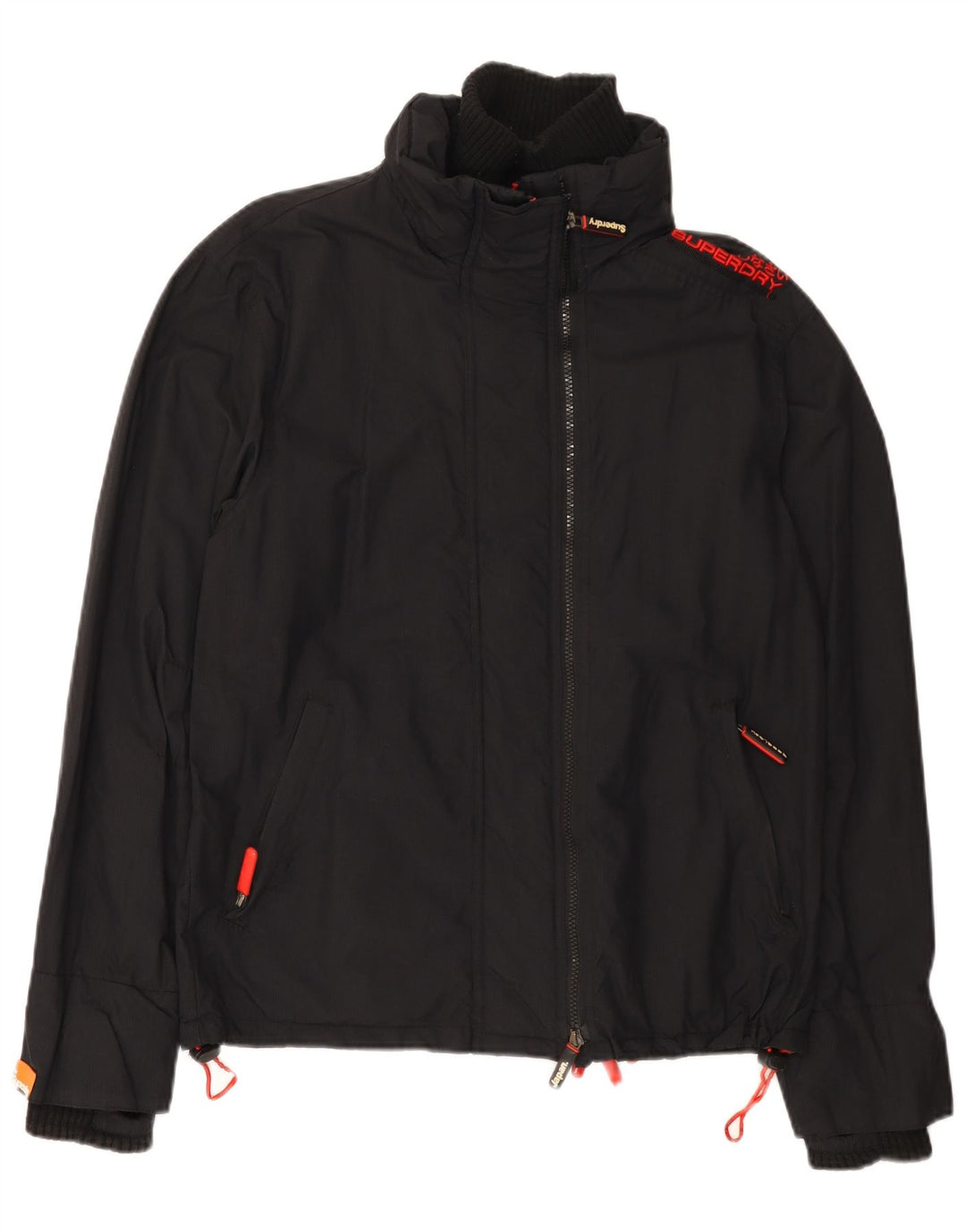 Superdry ženska jakna s grafičkom vjetrovkom UK 16 velika crna
