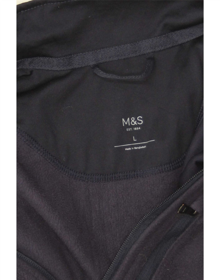 Marks & Spencer muška jakna od flisa UK 40 Large tamnoplava