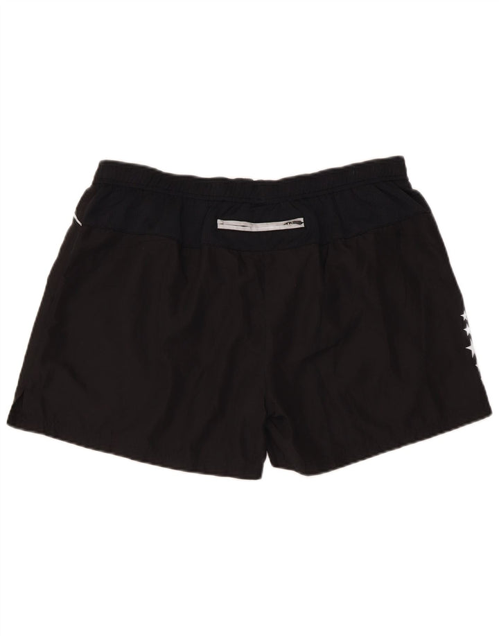 Champion Ženske Graphic Regular Sport Shorts UK 14 Veliki crni poliester