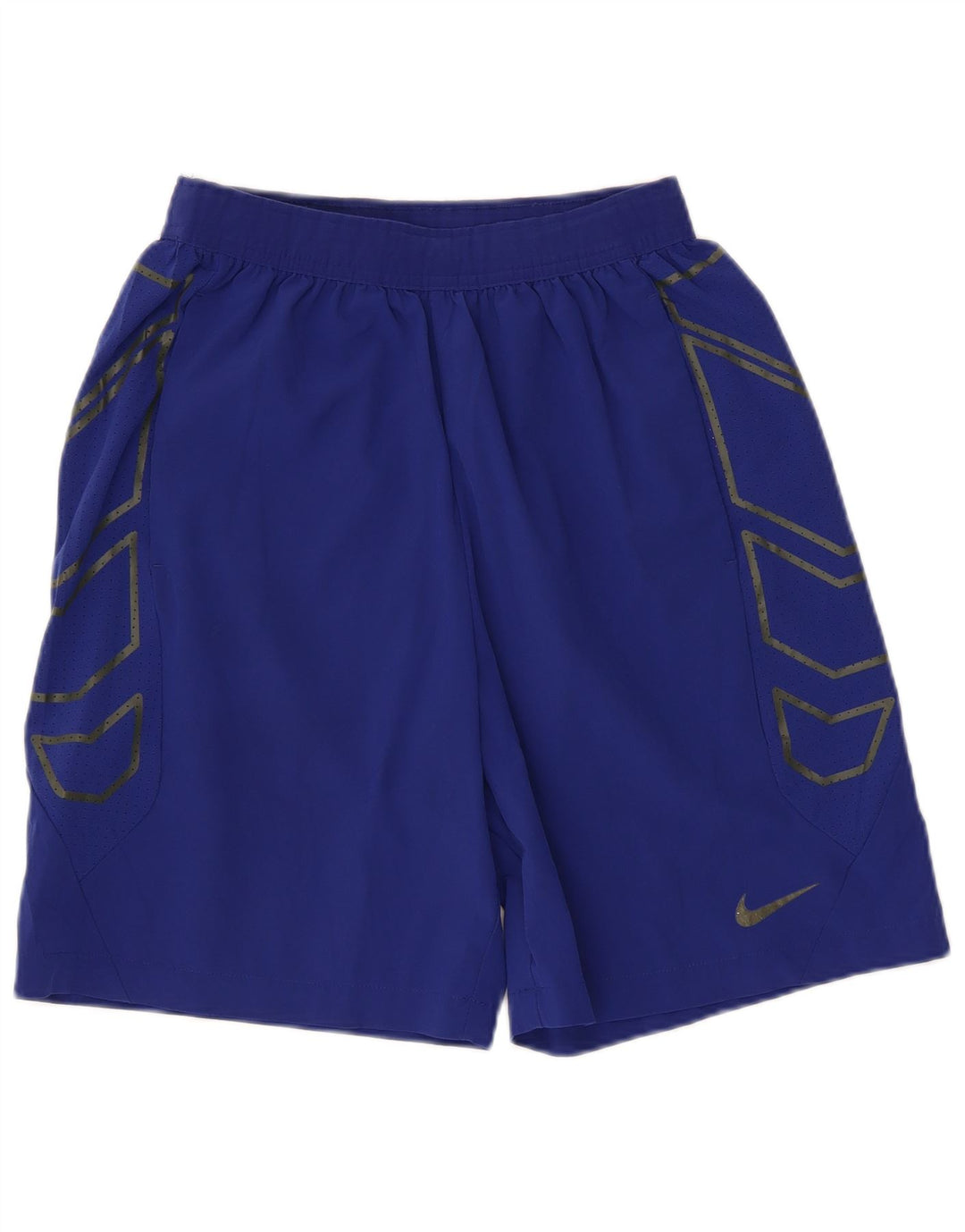 Nike muške grafičke sportske kratke hlače srednje plave boje od poliestera