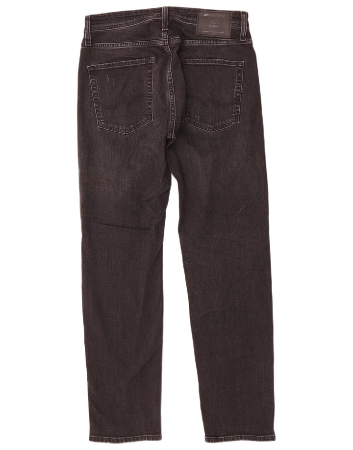 Jack & Jones muške uske traperice W29 L30, crni pamuk