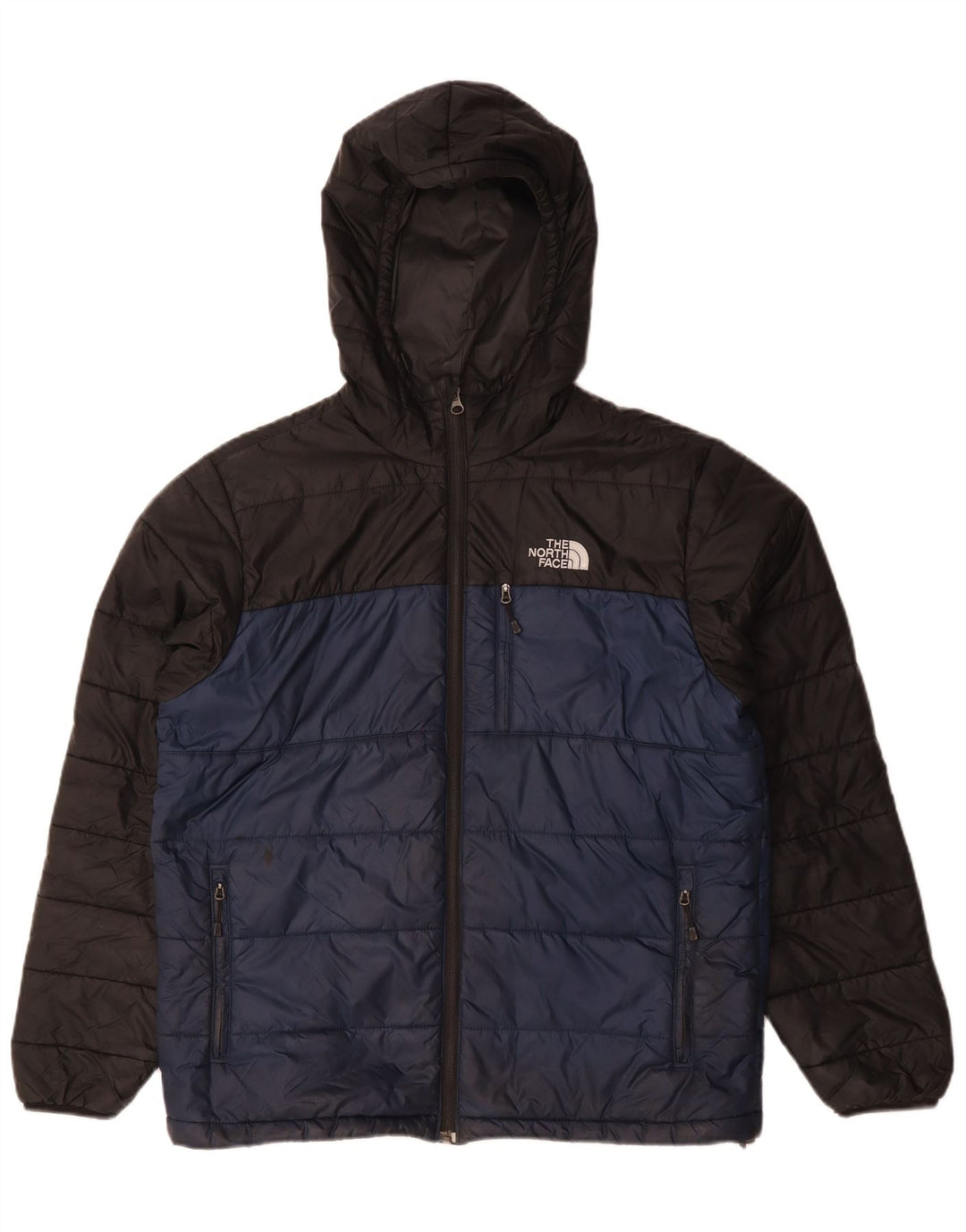 The North Face muška podstavljena jakna s kapuljačom UK 38 srednji crni poliester