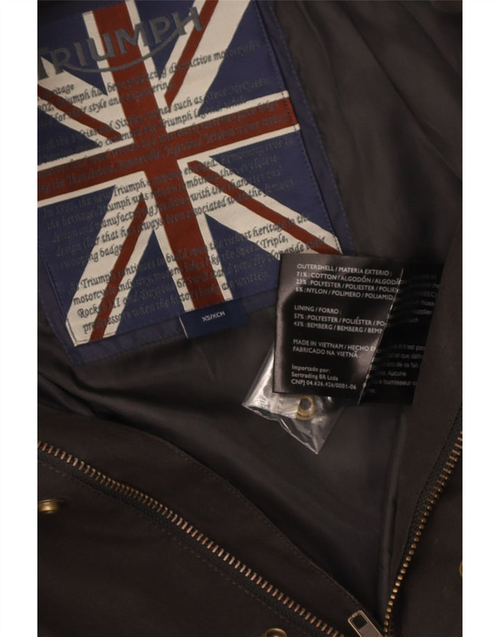 Triumph muška bomber jakna UK 34 XS smeđi pamuk