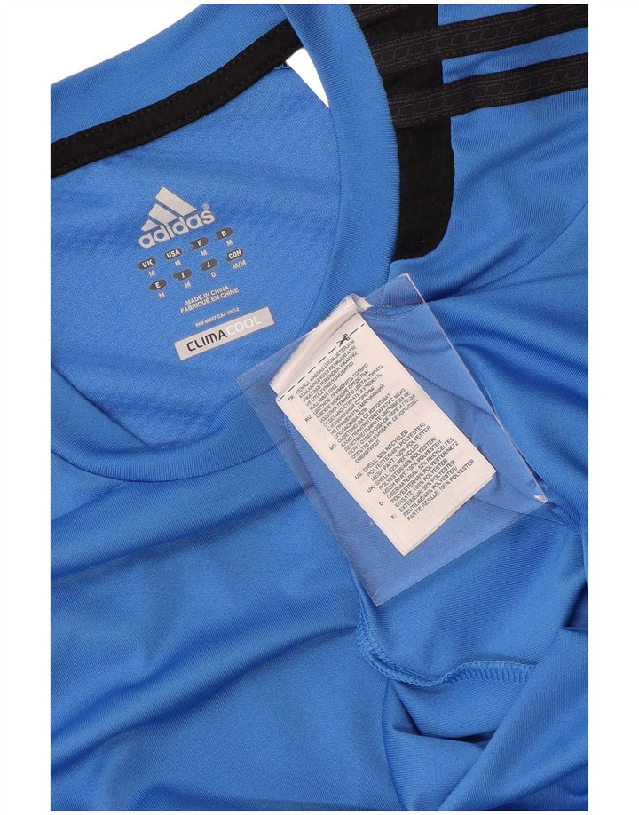 ADIDAS muška Climacool majica kratkih rukava Srednje plava poliesterska boja
