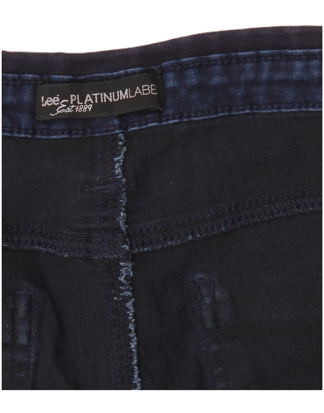 LEE Muške Platinum Label Denim Cargo kratke hlače W32 srednje tamnoplave