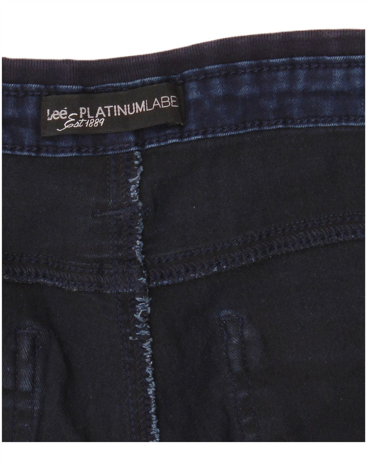 LEE Muške Platinum Label Denim Cargo kratke hlače W32 srednje tamnoplave