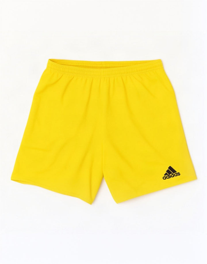 Adidas muške sportske kratke hlače Climalite Male žute poliesterske