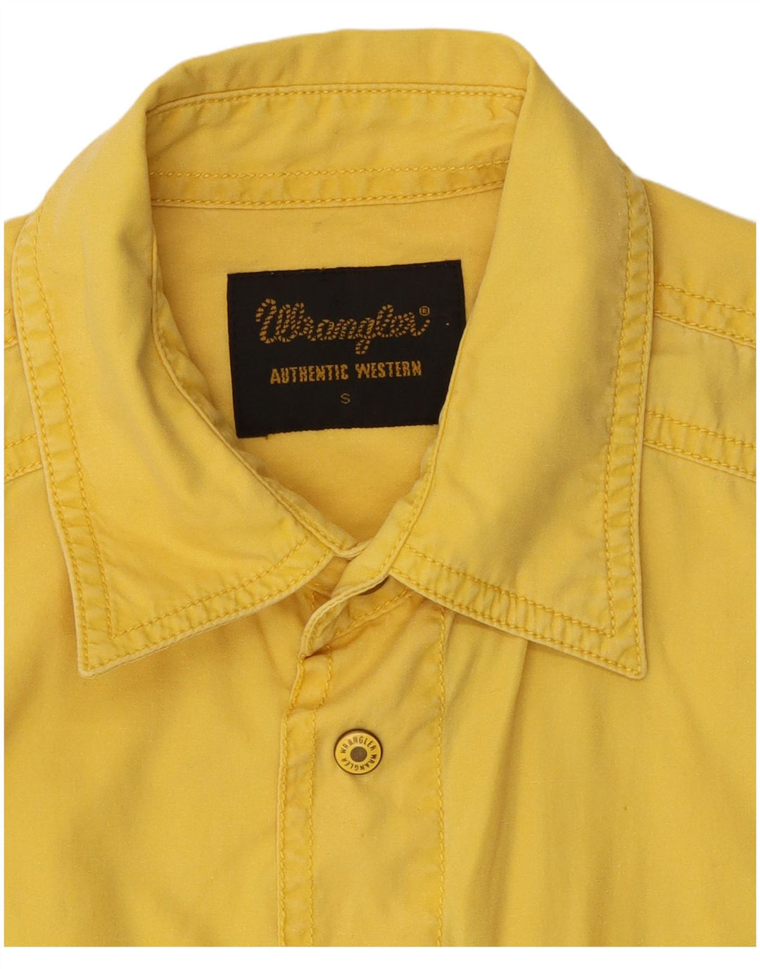 Wrangler muška majica kratkih rukava Mala žuta pamučna