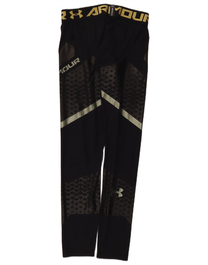 Under Armour muške grafičke tajice male crne boje