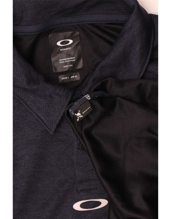 Oakley muška polo majica standardnog kroja velika tamnoplava