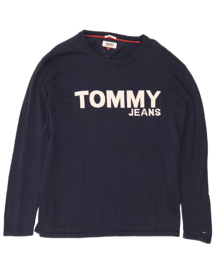 TOMMY HILFIGER Veliki muški džemper Regular Fit Graphic Sweatshirt tamnoplavi