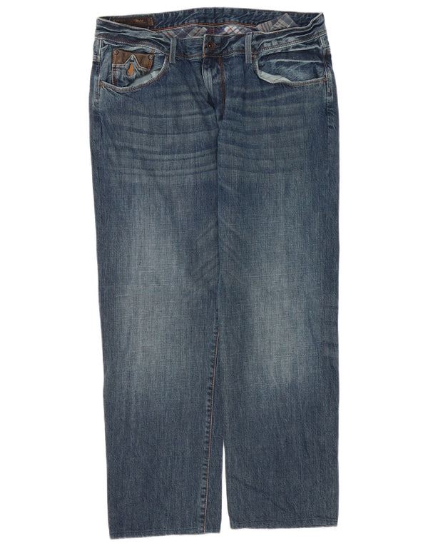 Marlboro Classics Mens Straight Jeans W38 L29 Plavi pamuk