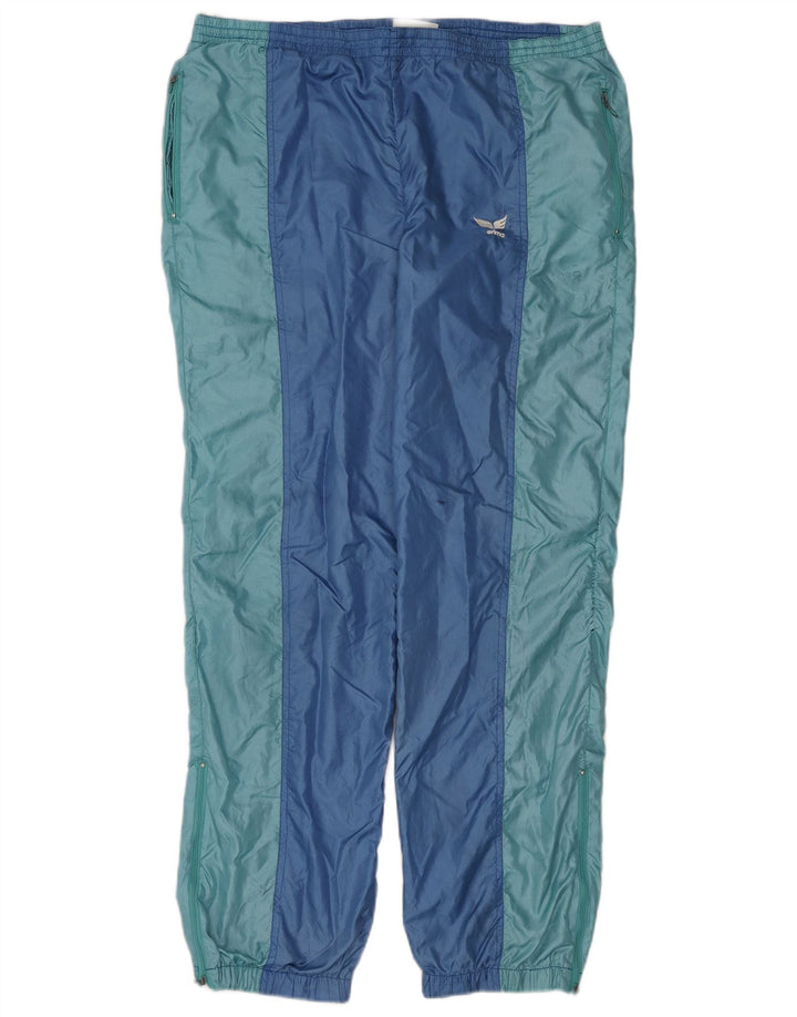 Erima muške trenirke Hlače Joggers Large Blue Colourblock Poliamid
