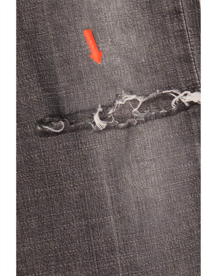 Levi's ženske 505 ravne traperice s oskudima US 6 srednje W30 L32 sive