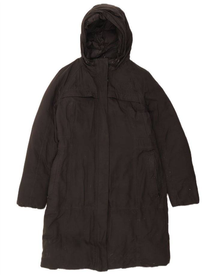 The North Face ženska parka jakna s kapuljačom UK 14 Srednji crni najlon