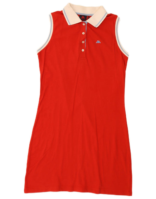 Kappa ženska polo haljina bez rukava UK 18 XL pamuk crvene boje
