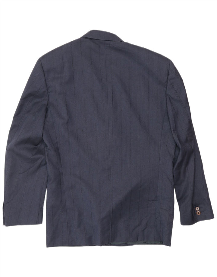 GIANNI VERSACE Muško dvodijelno odijelo UK 40 Large W30 L30 Mornarsko plava klasična