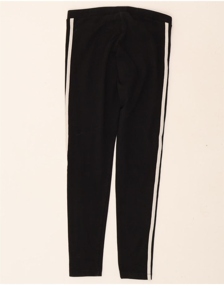ADIDAS Womens Leggings UK 10 Small  Black Cotton Vintage Adidas and Second-Hand Adidas from Messina Hembry 