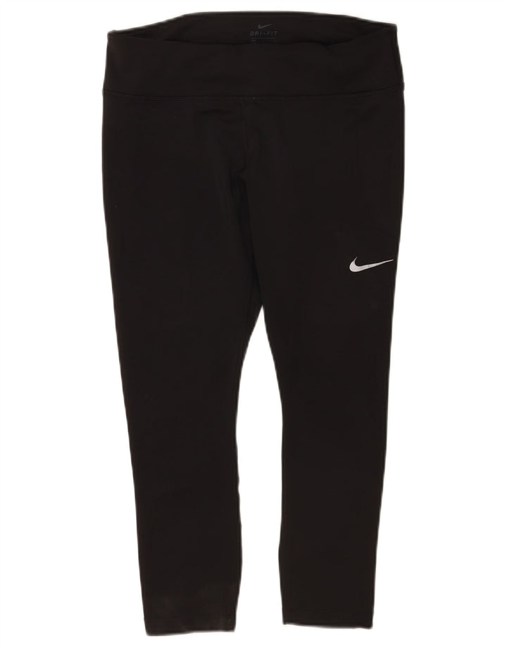 Nike ženske tajice UK 16 velike crne poliesterske