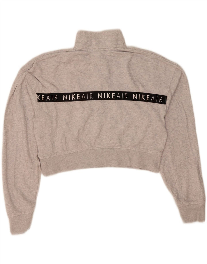 Nike Ženska Nike Air Graphic Sweatshirt majica UK 14 srednje siva