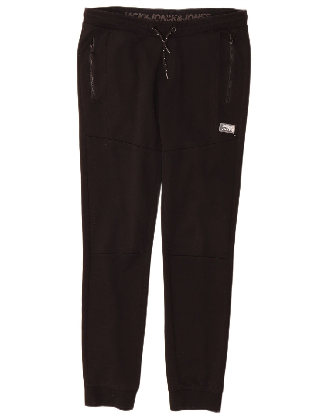 Jack & Jones Boys Trenirka Hlače Joggers 13-14 godina crni poliester