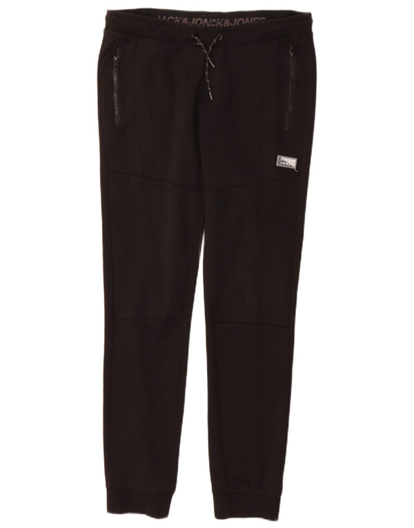 Jack & Jones Boys Trenirka Hlače Joggers 13-14 godina crni poliester