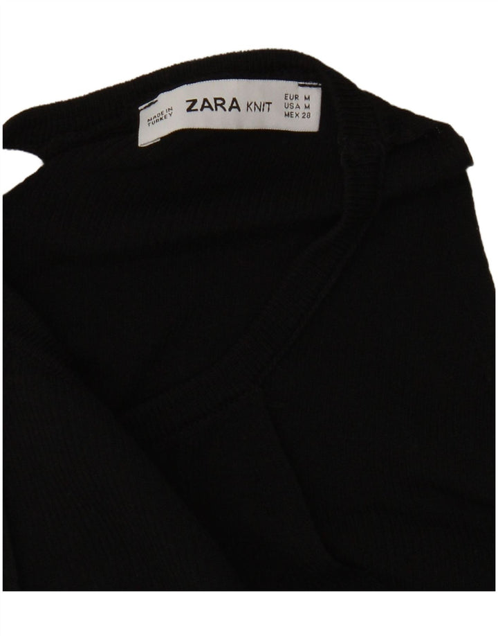 Zara ženska majica s halterima UK 12 srednje crna
