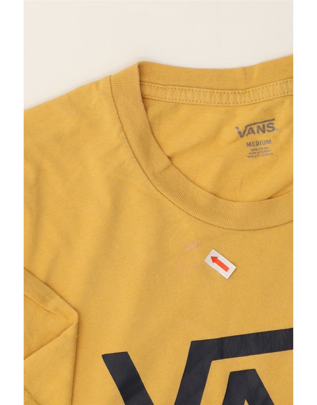 Vans muška majica kratkih rukava s grafičkim motivima Srednje žuti pamuk