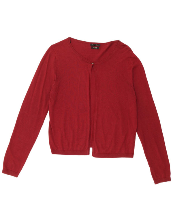 Massimo Dutti Ženski balero džemper UK 14 Srednja bordo svila