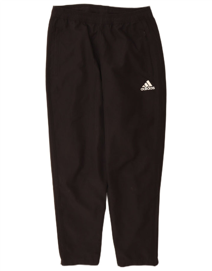 Adidas muške trenirke Climalite Srednje crne poliesterske hlače