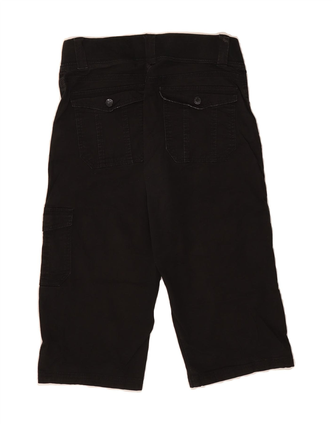 LEE Womens Easy Fit Cargo Shorts US 6 Medium W28 Black Cotton Vintage Lee and Second-Hand Lee from Messina Hembry 