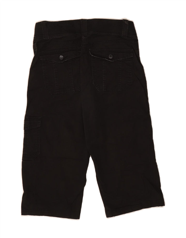 LEE Womens Easy Fit Cargo Shorts US 6 Medium W28 Black Cotton Vintage Lee and Second-Hand Lee from Messina Hembry 