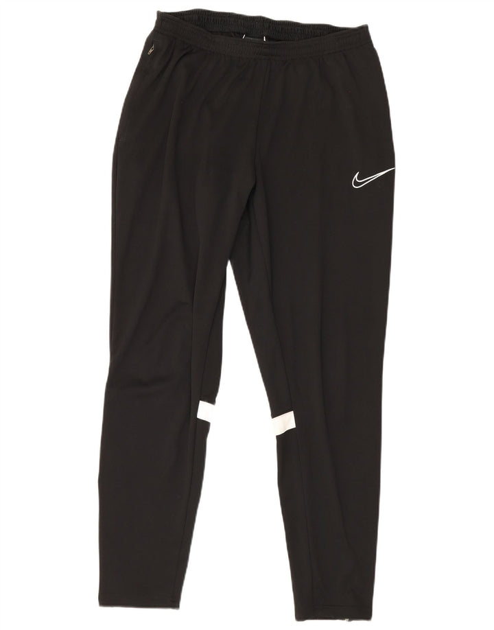 Nike muške hlače za trenirku Dri Fit Large Black Colourblock Poliester
