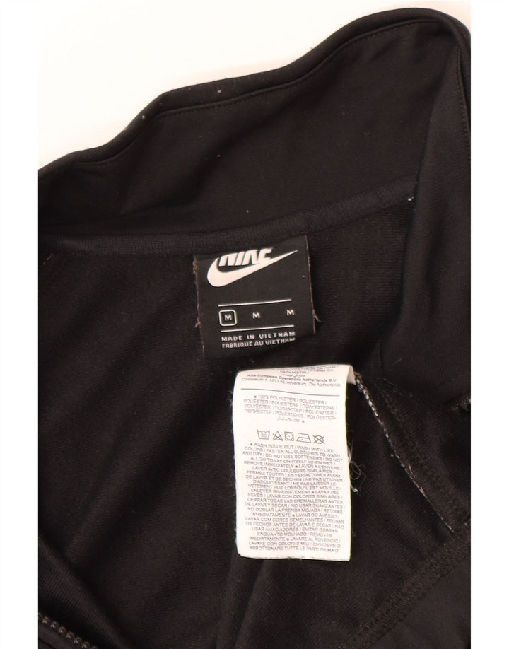Nike muška gornja jakna trenirke srednje crne boje od poliestera