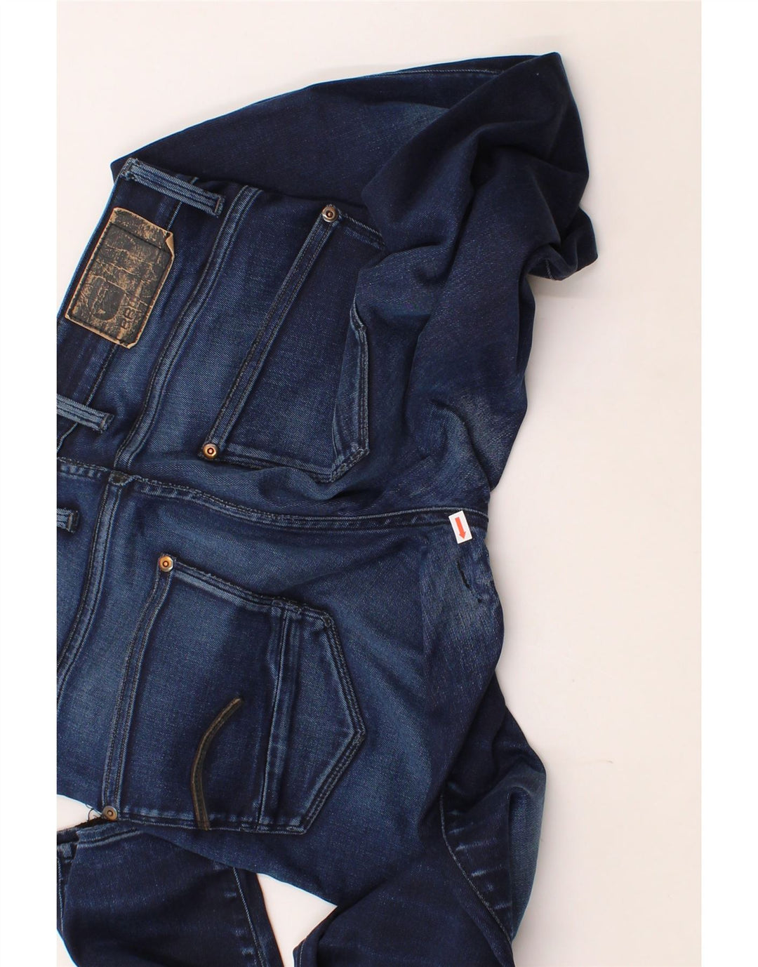 G-STAR Mens Revend Super Slim Jeans W32 L32 Navy Blue Vintage G-Star and Second-Hand G-Star from Messina Hembry 