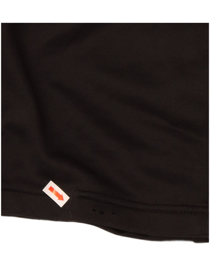 ADIDAS muška gornja jakna trenirke, veliki crni poliester u boji