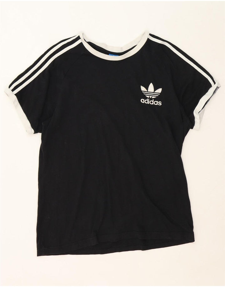 Adidas muška majica kratkih rukava srednje crne boje poliester