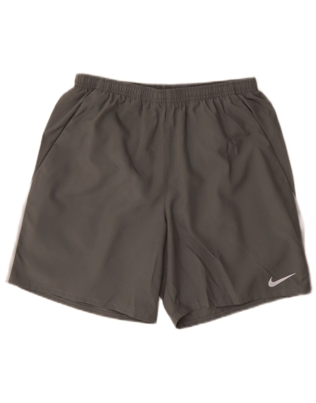 Nike Dri Fit sportske kratke hlače srednje sive boje od poliestera