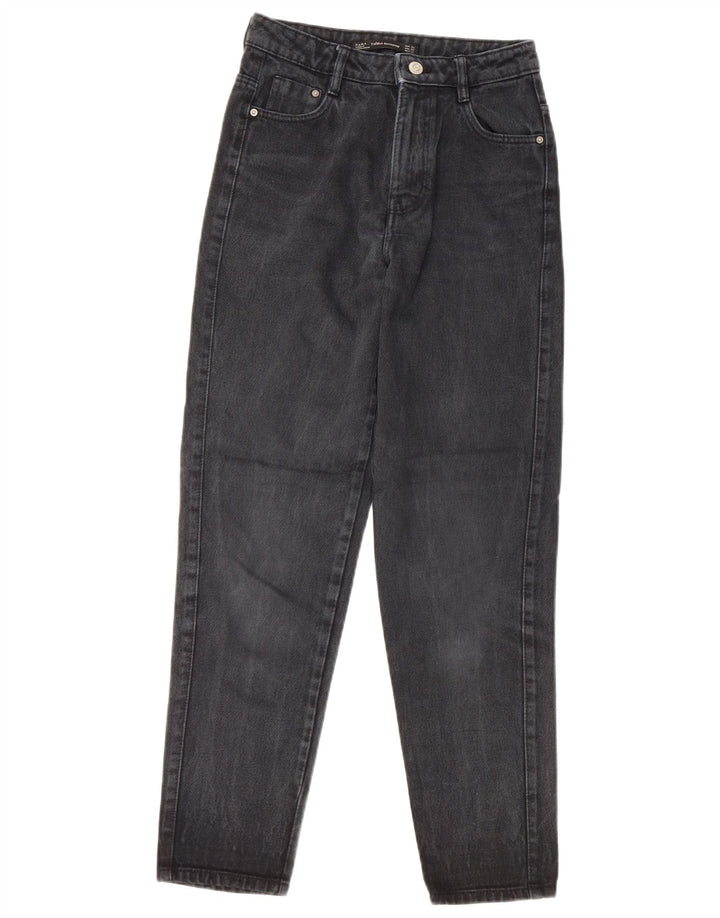 ZARA ženske traperice visokog struka EU 32 2XS W22 L26 crne