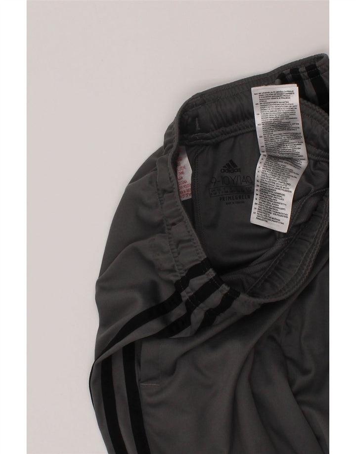Adidas kratke sportske hlače za dječake 9-10 godina sive poliesterske